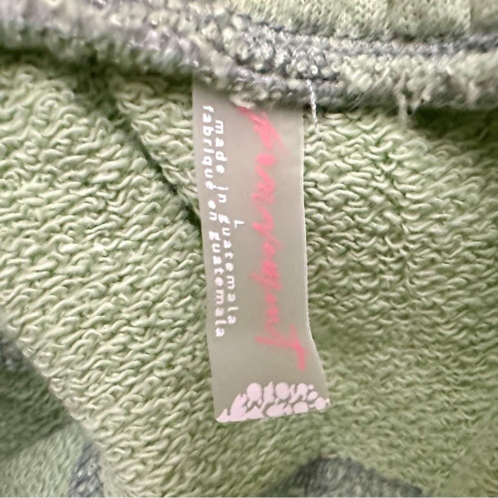 Free People Movement Relay Sweatshirt and Shorts Two Piece Set in Green - Picture 9 of 10